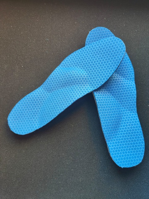 Semelles orthopediques Aubagne bleue