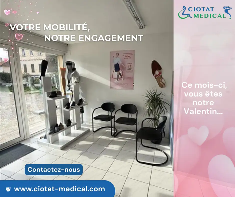 ❤️ Ce mois de f�vrier, Ciotat M�dical prend soin de vous comme d�un Valentin